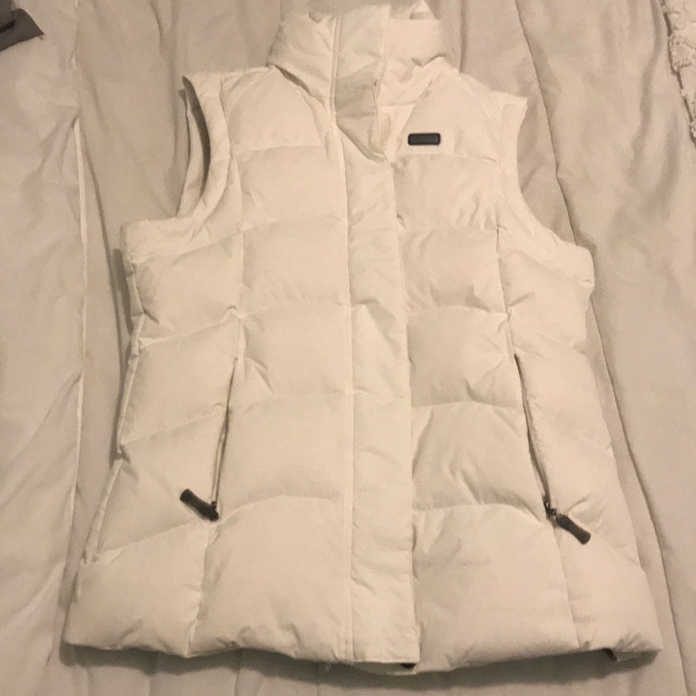 White jacket vest